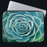 Echeveria Rosette, Secret Garden of Marrakech Laptop Sleeve<br><div class="desc">Echeveria rosette (Echeveria elegans),  a semi-desert succulent plant native to Mexico,  Secret Garden of Marrakech,  Medina of Marrakech,  Mouassine neighborhood,  Morocco.</div>