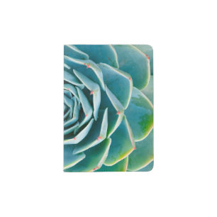 Echeveria Rosette, Secret Garden of Marrakech Passport Holder
