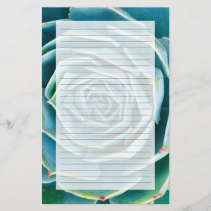 Echeveria Rosette, Secret Garden of Marrakech Stationery