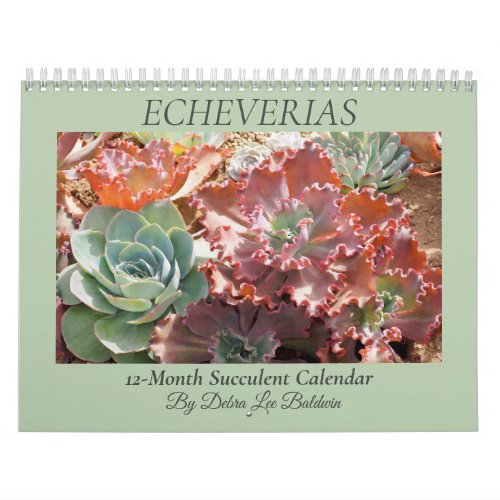 Echeverias Succulent 12_Month Calendar