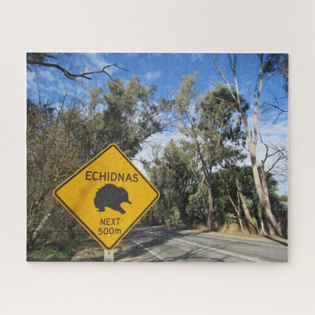 echidna crossing jigsaw puzzle (Horizontal)