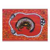 Echidna Dreaming Card (Front Horizontal)