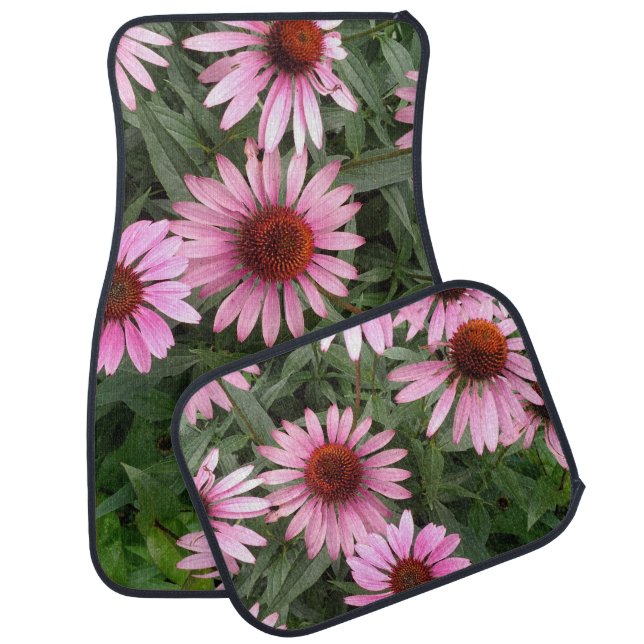  Echinacea  Car Floor Mat (Set)