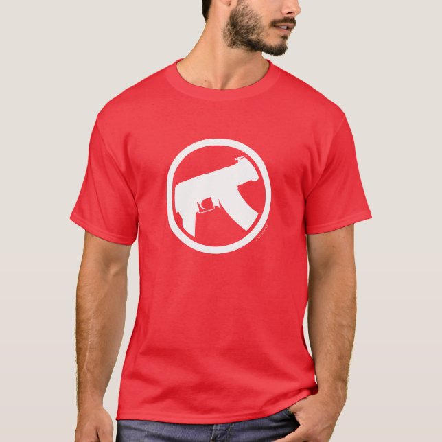 Echo1USA Icon Redstar AK T-Shirt (Front)
