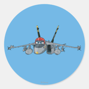 Echo 2 classic round sticker