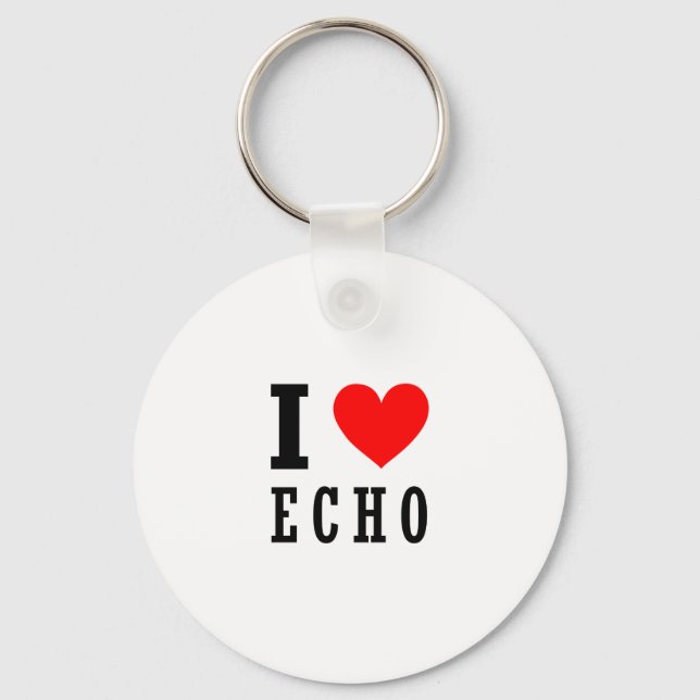 Echo, Alabama Keychain (Front)