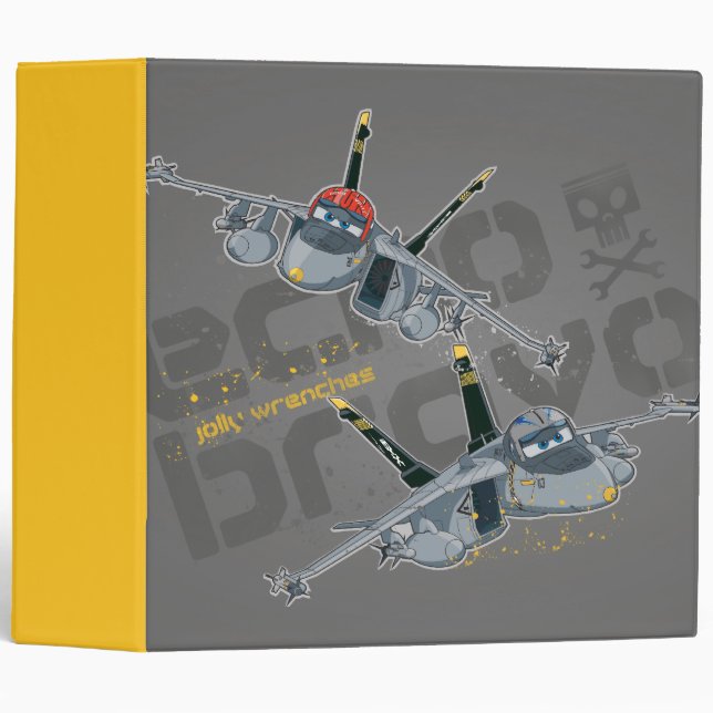 Echo and  Bravo Jolly Wrenches Binder (Front/Spine)