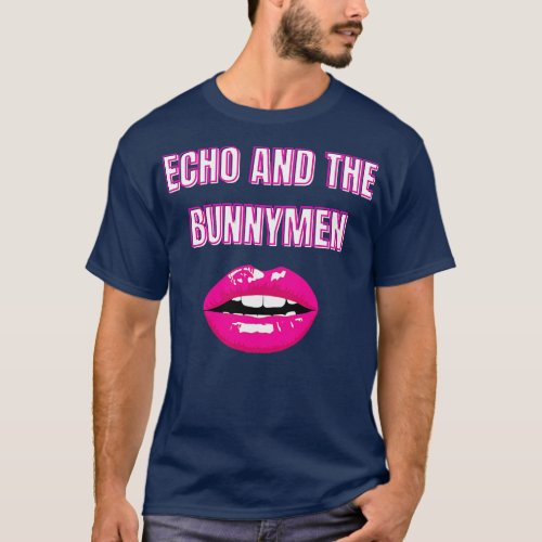 echo and red lips T_Shirt