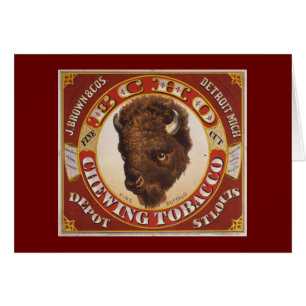 Echo Chewing Tobacco - King Buffalo Fine Cut Cards