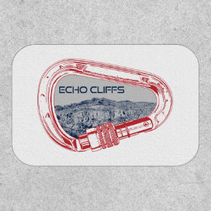 Echo Cliffs California Rock Climbing Carabiner Patch