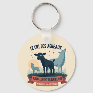 Écho Contre l’Oppression - Badge #BalanceTonTyra Keychain