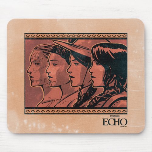 Echo Family Graphic Mouse Pad