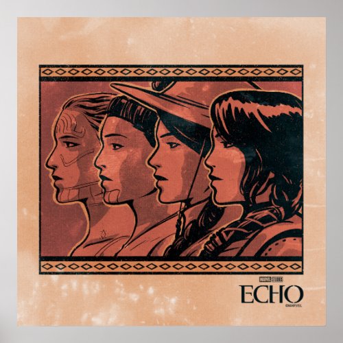 Echo Family Graphic Poster