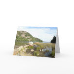 Echo Lake Beach at Acadia National Park Card