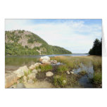 Echo Lake Beach at Acadia National Park Cards