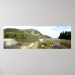 Echo Lake Beach at Acadia National Park Poster