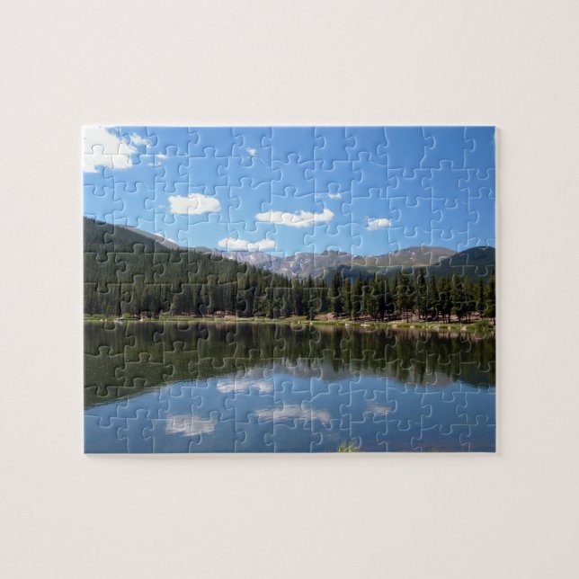 Echo Lake Mt Evans Colorado Jigsaw Puzzle (Horizontal)