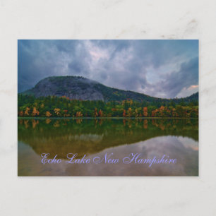 Echo Lake New Hampshire Postcard