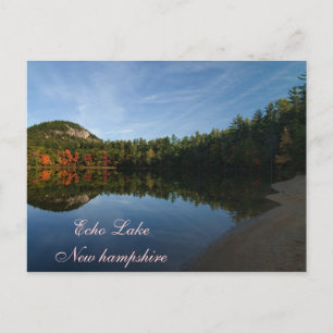 Echo Lake New Hampshire Postcard