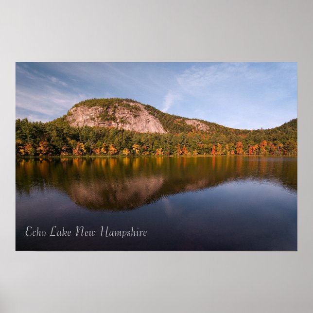 Echo Lake New Hampshire  Print (Front)
