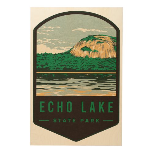 Echo Lake State Park Wood Wall Art