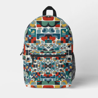 "Echo Mist Printed Backpack