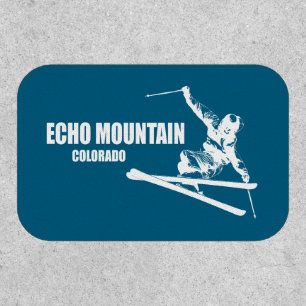 Echo Mountain Colorado Skier Patch