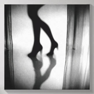 Echo of Footsteps Canvas Photo Tile