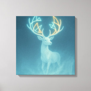 Echo of the Silent Deer Canvas Print
