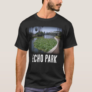 Echo Park Lake in Los Angeles, California T-Shirt