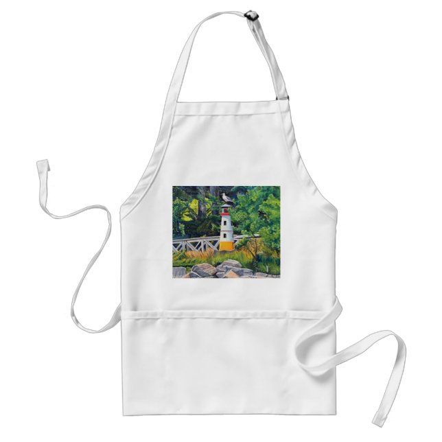 Echo Point Lighthouse Adult Apron (Front)