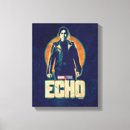 Echo Stylized Graphic Canvas Print