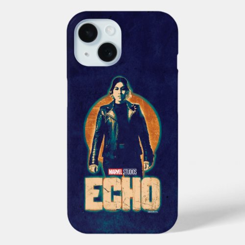Echo Stylized Graphic iPhone 15 Case