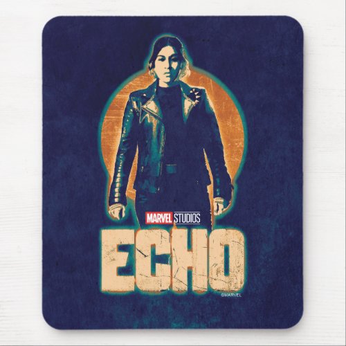 Echo Stylized Graphic Mouse Pad