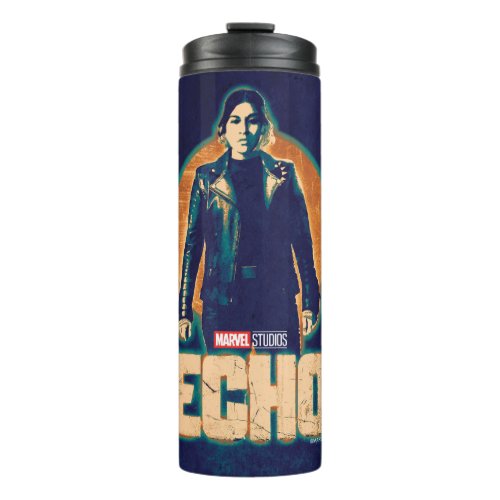 Echo Stylized Graphic Thermal Tumbler