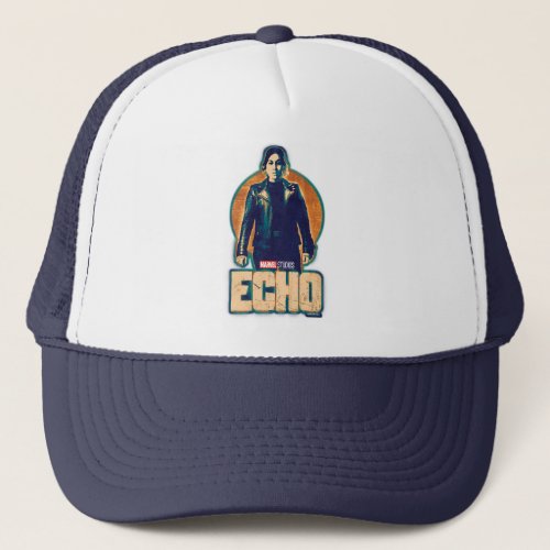 Echo Stylized Graphic Trucker Hat