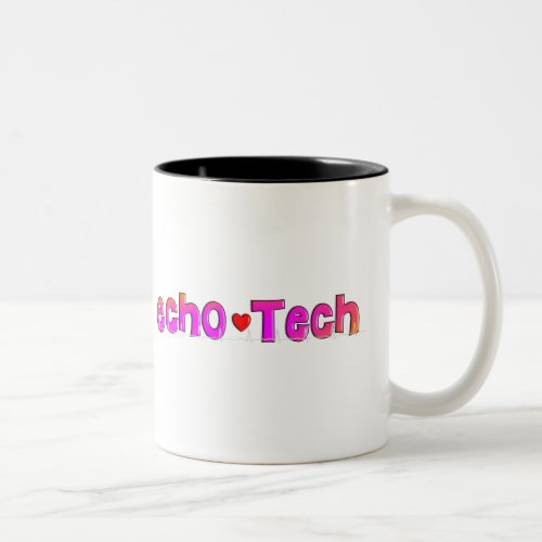 Echo Tech Cardiac Echo Tech Gifts Two_Tone Coffee Mug