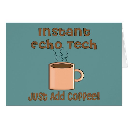 Echo Tech Gifts (Cardiac Echo Tech) Cards (Front Horizontal)