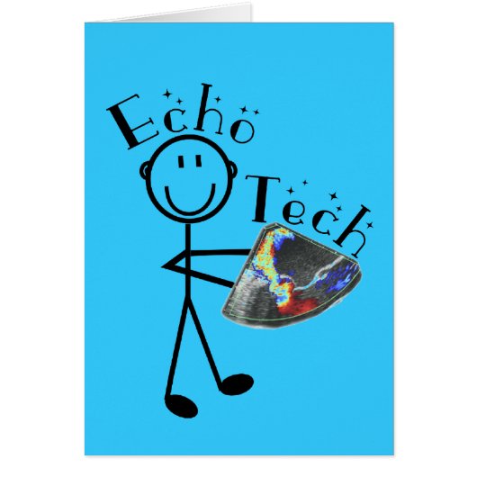 Echo Tech Gifts (Cardiac Echo Technician) Cards (Front)