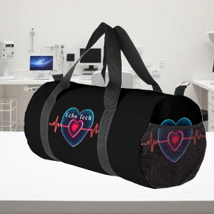 Echo tech   Heartbeat   EKG Duffle Bag