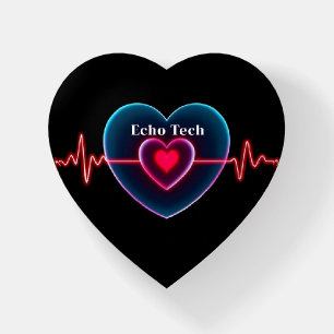 Echo Tech Heartbeat EKG Paperweight
