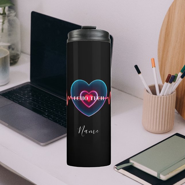 Echo Tech | Heartbeat | EKG Thermal Tumbler (Echo Tech | Heartbeat | EKG Thermal Tumbler)
