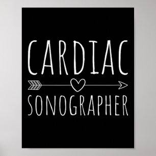 Echo Tech, Rs, Cardiac Sonographer Poster
