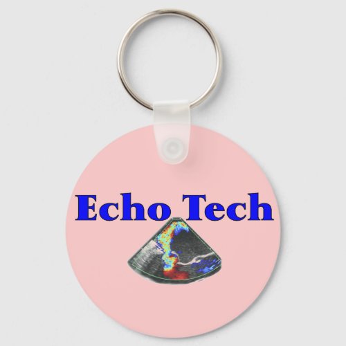 Echo Technician Gifts Cardiac Echo Tech Keychain