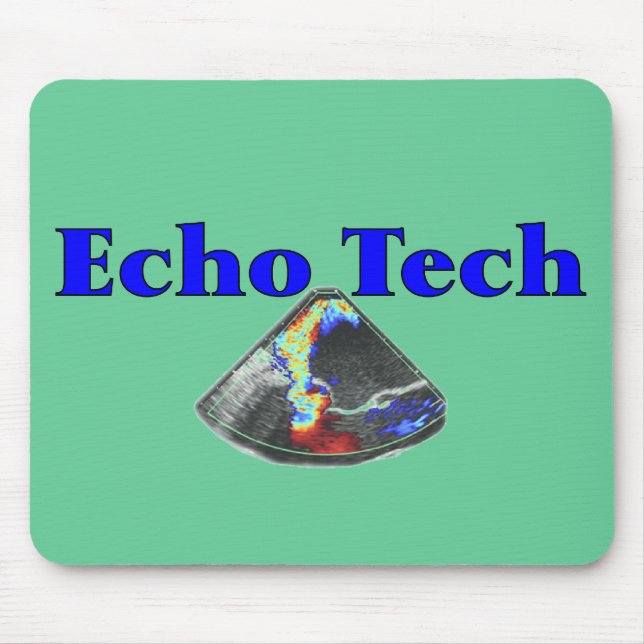 Echo Technician Gifts (Cardiac Echo Tech) Mouse Pad (Front)