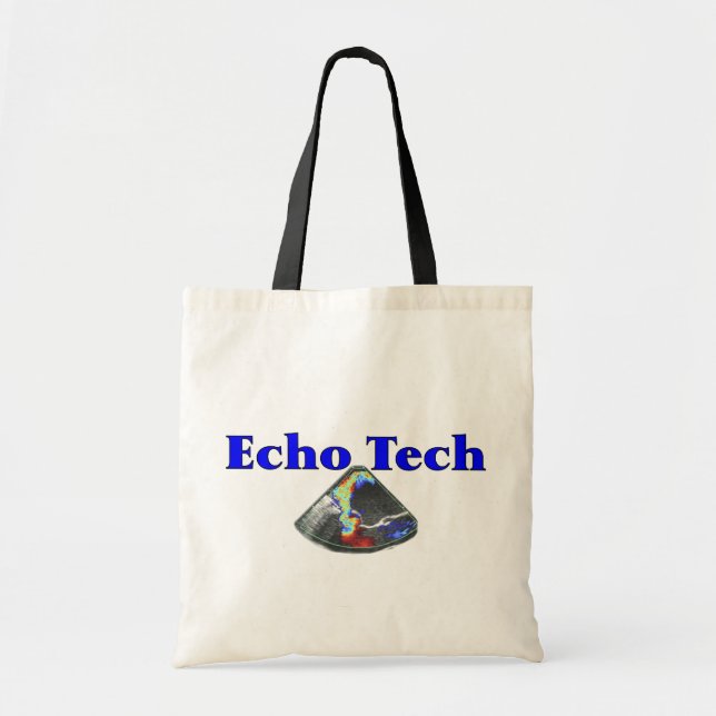 Echo Technician Gifts (Cardiac Echo Tech) Tote Bag (Front)
