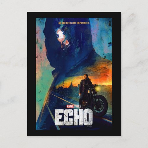 Echo Theatrical Art Postcard