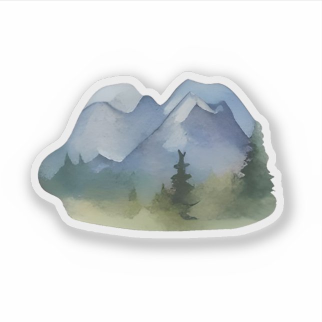 Echoes Beneath the Peaks Sticker (Front)