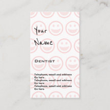 "Echoes" Dentist Appointment Cards