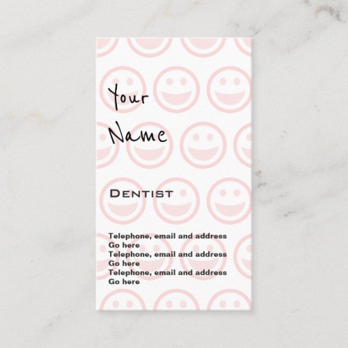 Echoes Dentist Appointment Cards